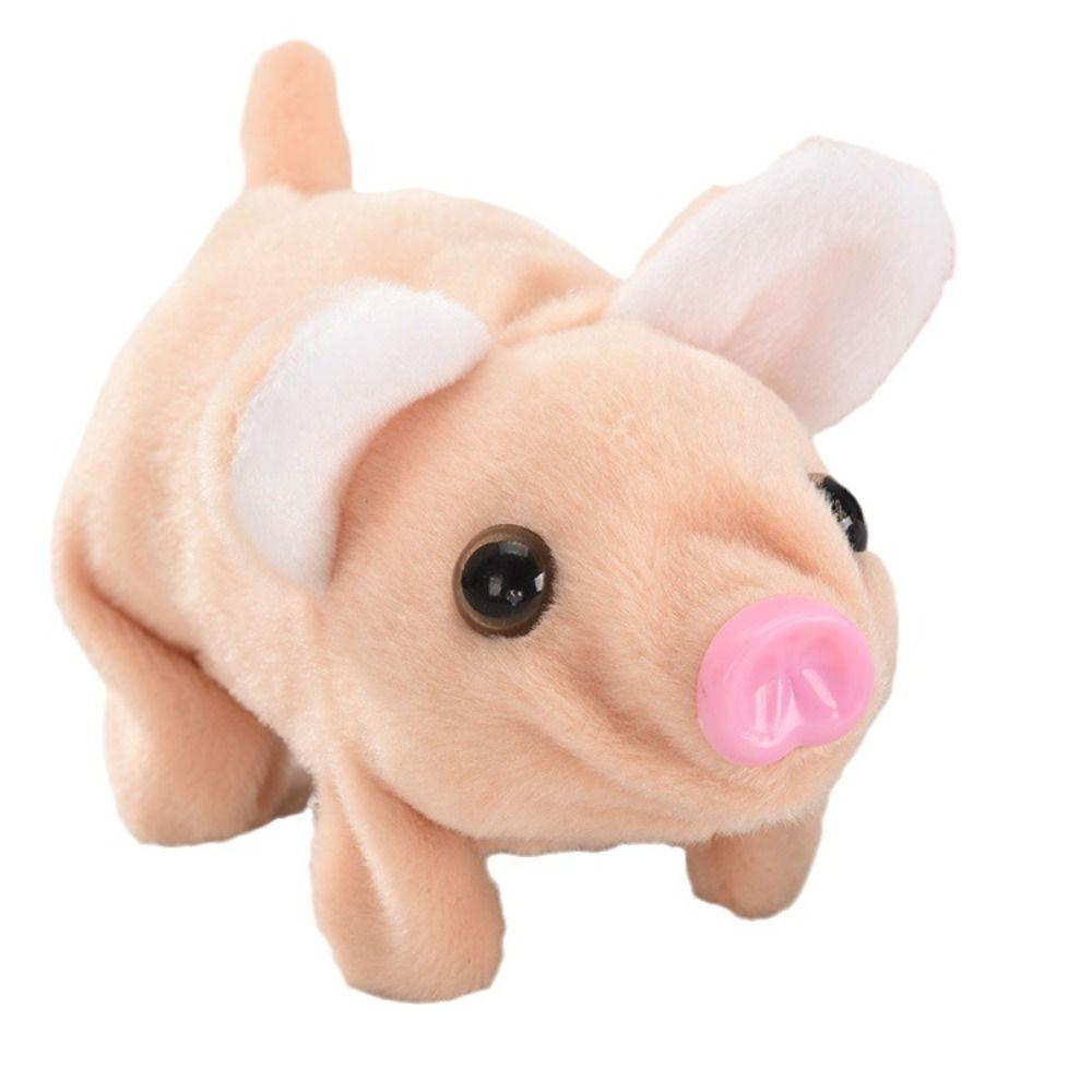 With Sound Electronic Pig Can Walk Walking Moving Pet Toys Electric Simulation Pig  Children Gifts