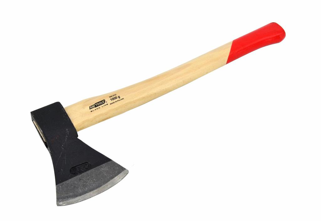 Awtools Siekiera Ciesielska 1,0 Kg Trzonek Drewniany Black Line