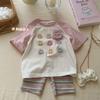 Children's Striped Leggings & Cycling Pants: Available In Large & Small Rolls for Girls & Babies, Korean Style.