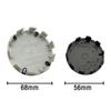 Για BMW GROUP 4τμχ 56mm/68mm Καλύμματα Κέντρου Τροχού Αυτοκινήτου Ανταλλακτικά, Κατάλληλα X5F25 F36 X5F15 G21 X1F48 X3E83 X1E84 F32