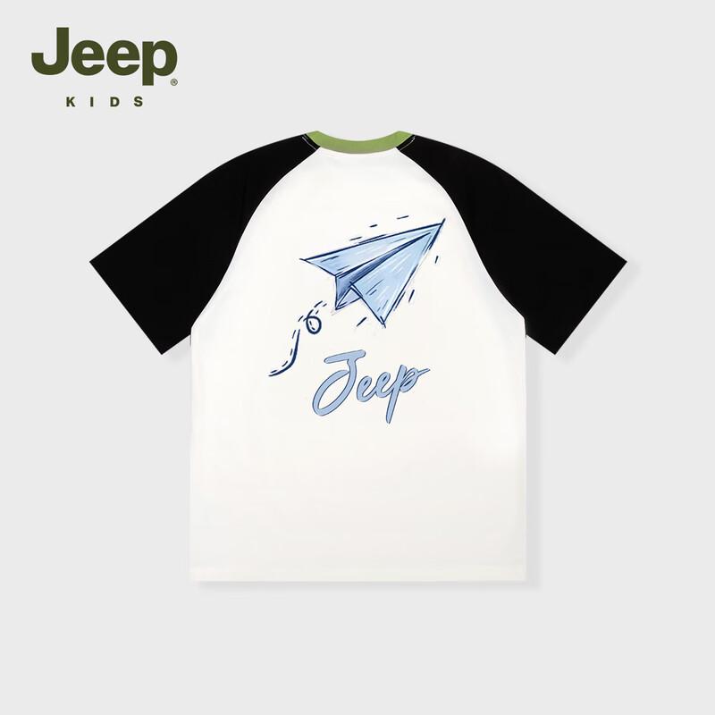 JEEP Boys  2026 Cool Breathable Short Sleeve T-Shirt 170cm