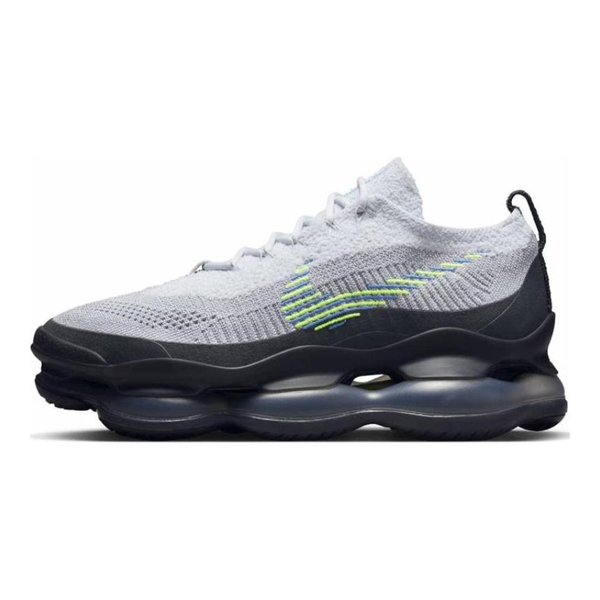 Nike Air Max Scorpion Flyknit 'Wolf Grey Volt' Sneakers Casual Shoes DJ4701-002