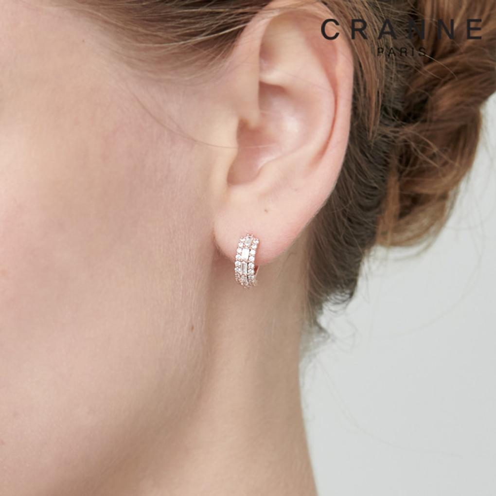 14K Shining One-Touch Earrings (Gold Filled) C24EGF119