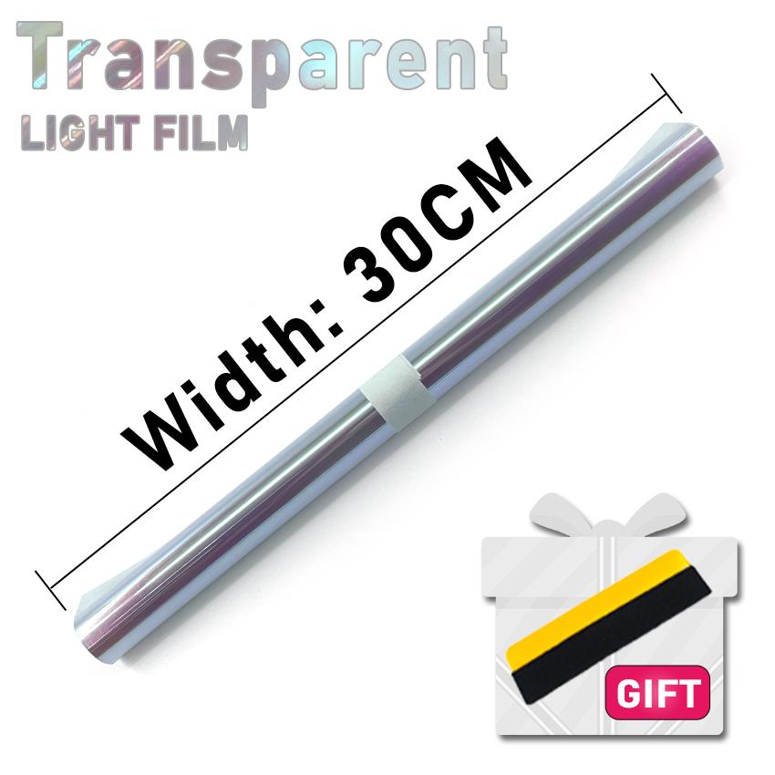 30x100cm Auto Styling Headlight Blackout Film PPF Vehicle Junior Taillights Translucent Lights Vinyl Film Color Change Stickers