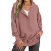 Women's Color Corduroy Hooded Long Sleeve Casual Top
