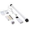 25mm Remote Control Electric Roller Blind Shade Tubular Motor Remote Transmitter Shade Tubular with Bracket DC 24V