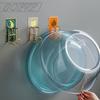 Toilet non perforated washbasin storage hook storage rack, scratch free hot stamping washbasin rack hook