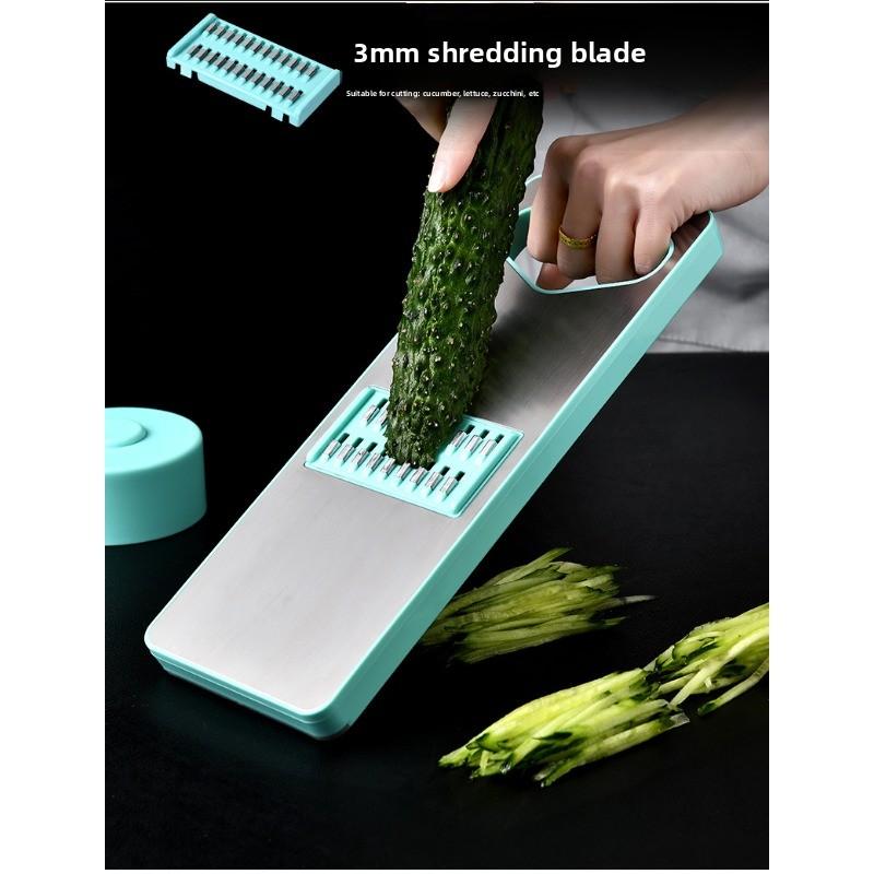 Household Potato Slicer Stainless Steel Vegetable Slicer Kitchen Vegetable Slicer Radish Slicer and Grater