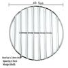 Round Stainless Steel Grill & Steamer Rack