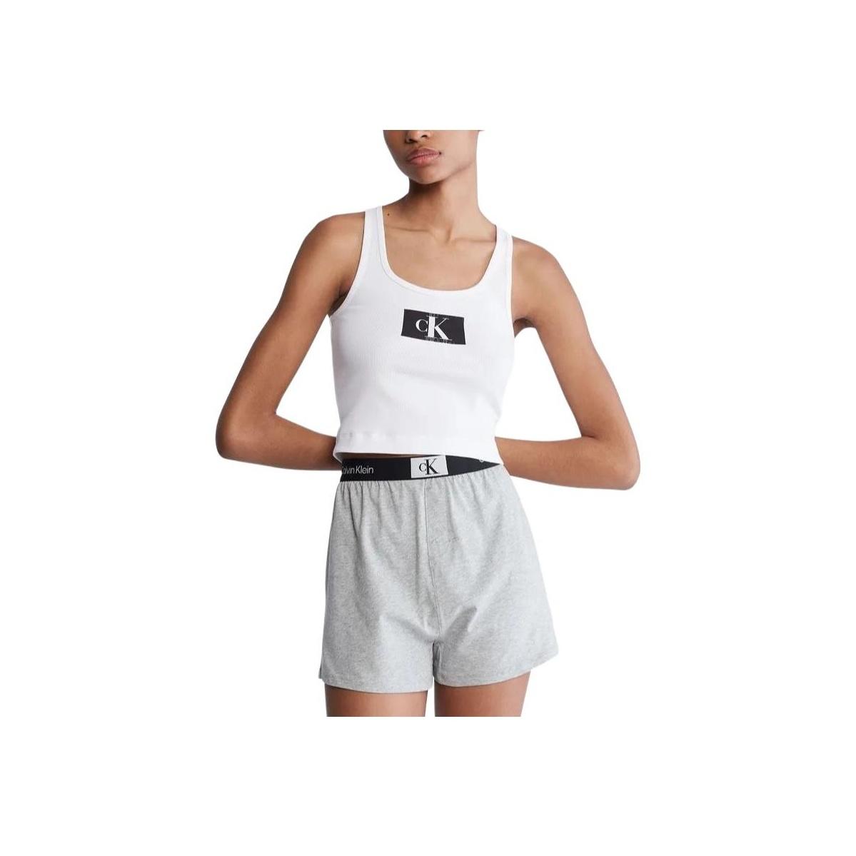 

Calvin Klein Minimalist Comfortable Tank Top Women tops White QS6950-110 S