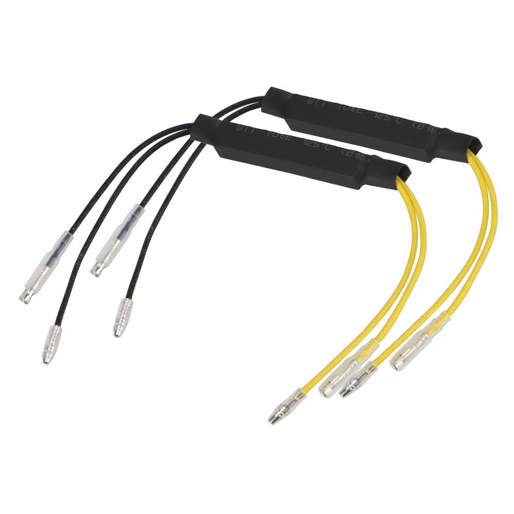 Motorcycle Flasher 12V 21W Fault Decoder Indicator Load Resistor Solve Blinker Error LED Turn Signal Lights 26 Ohm