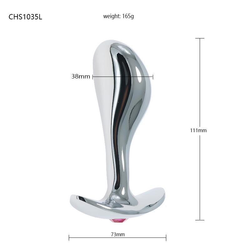 Thumb Metal Sex Product Chrysanthemum Masturbation Prostate Massager Sex Toys SM Adult Supplies