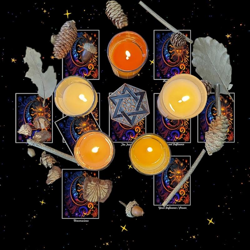 Скатертина для читання карт Астрологія Скатертина для Таро Ворожіння Скатертина для вівтарів Тканина для вівтарів Аксесуари для настільної гри для ворожінь