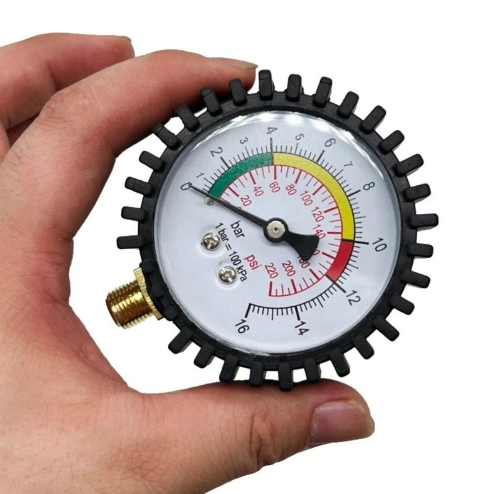 Portable LCD Manometer Pressure Gauge 0-250PSI Air Pressure Gauge  Car