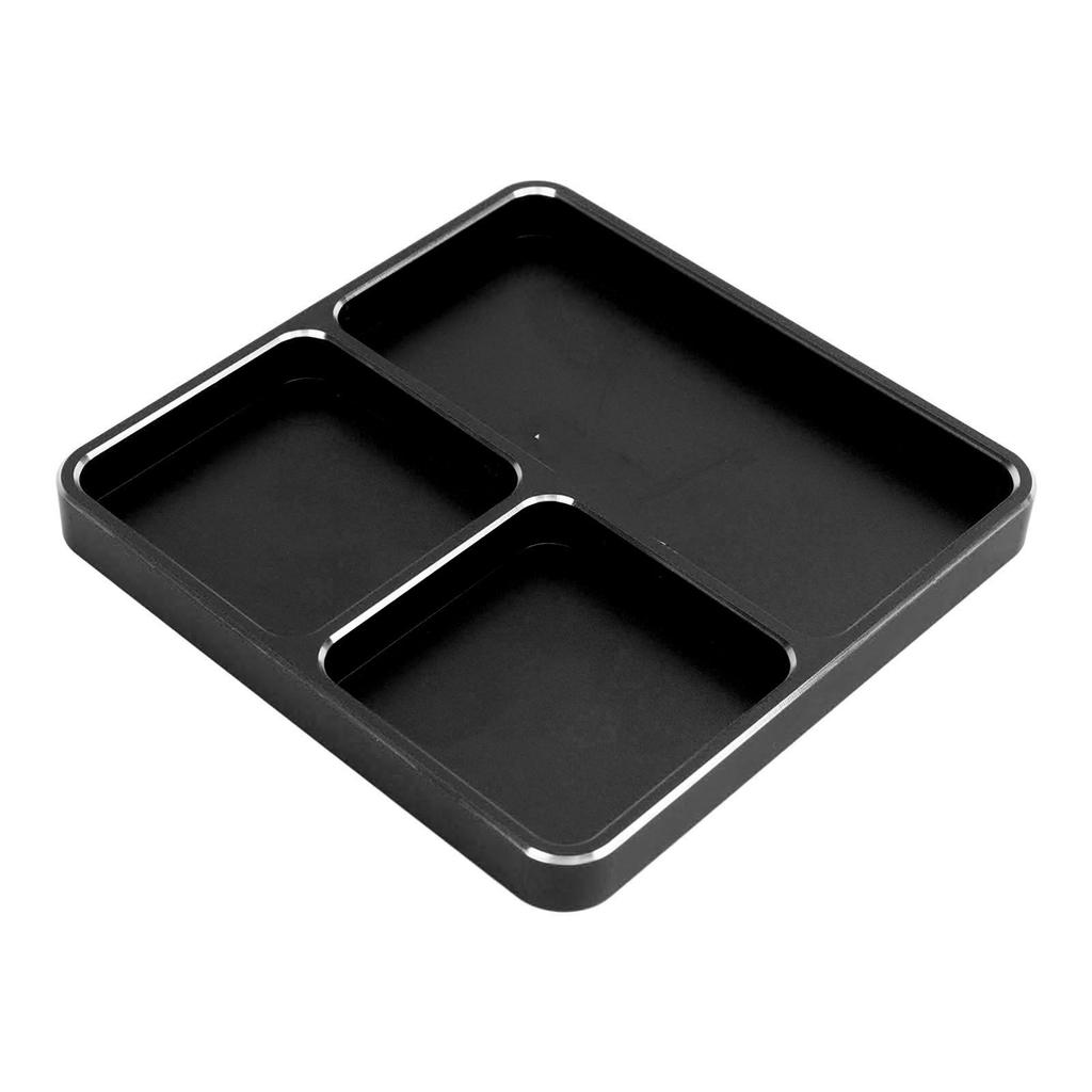 Metal RC Screw Tray Aluminum Alloy Screw Fitting Disk RC Repair Tool for RC Car Boat Model Airplane