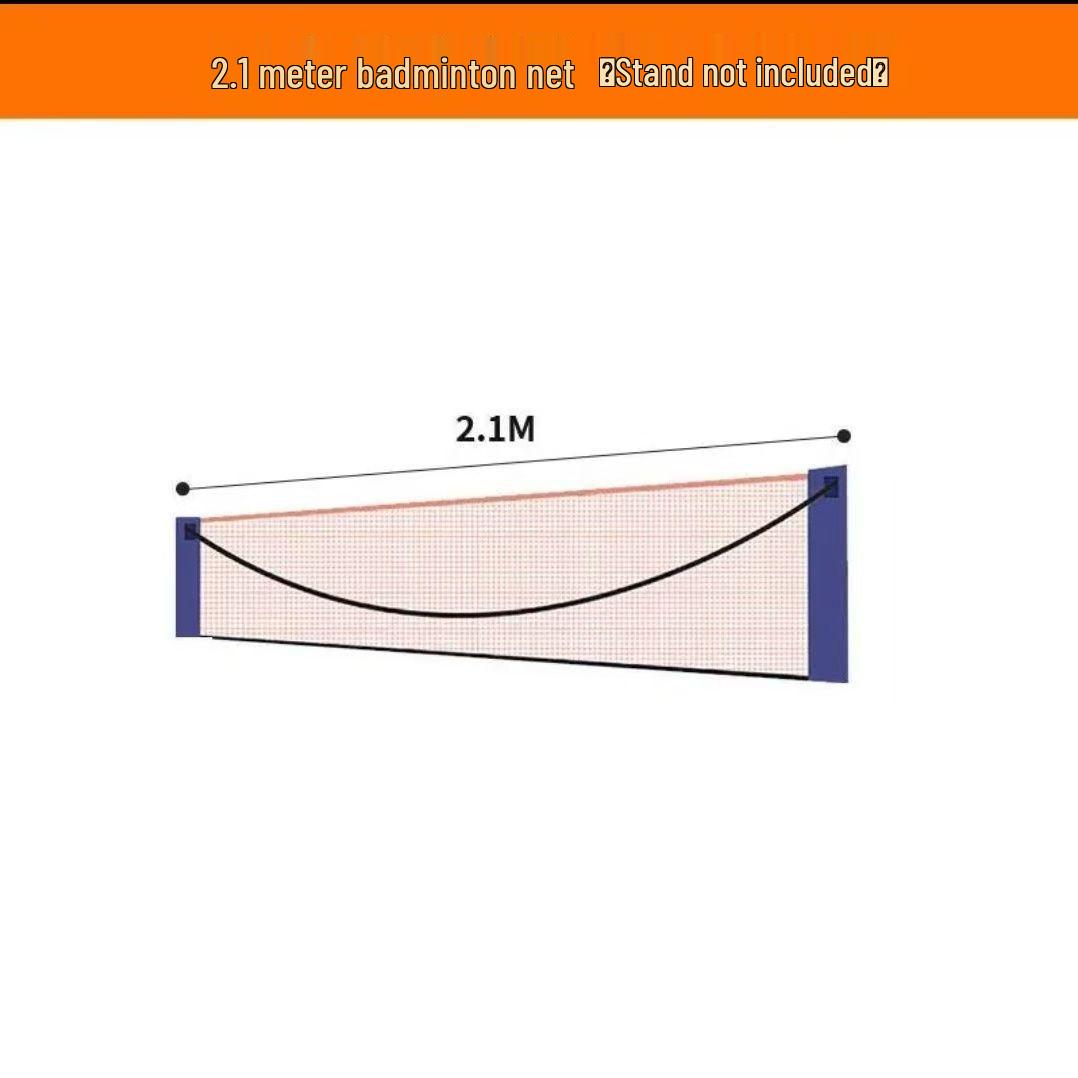 Portable & Foldable Badminton Net Frame for Indoor/Outdoor Use - Standard Competition Quality