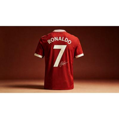 Zomer Nieuw Hete Verkoop Cristiano Ronaldo Mode Bedrukt Patroon Mannen Fan Herdenkings Collectie T-shirt Buiten Sport Top