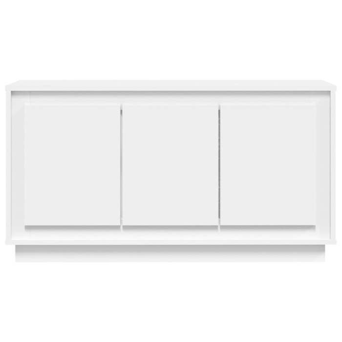 Buffet blanc 102x35x55 cm bois d'ingénierie, 102x35x55 cm-HAUSS SPOLE