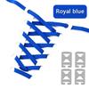 1 Pair Elastic No Tie Shoe Laces Anchors Flat Shoelace Lock Clip for Adults and Kids Tieless Shoelaces for Sneakers