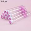 10/20Pc New Reusable Eyebrow Brush for Eyelash Extension Crystal Eyelash Brush Make Up Micro Drill Tube Mascara Stick Applicator