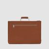 Lotuff Men'S Leather Briefcase Lo-1218-L Br Brown