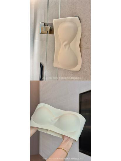 

Тонкий невидимий бюстгальтер-бюстьє без бретелей з протиковзким ефектом - Зручна, дихаюча цілісна спідня білизна XL (38/85ABC 125-145 lbs) шампанського