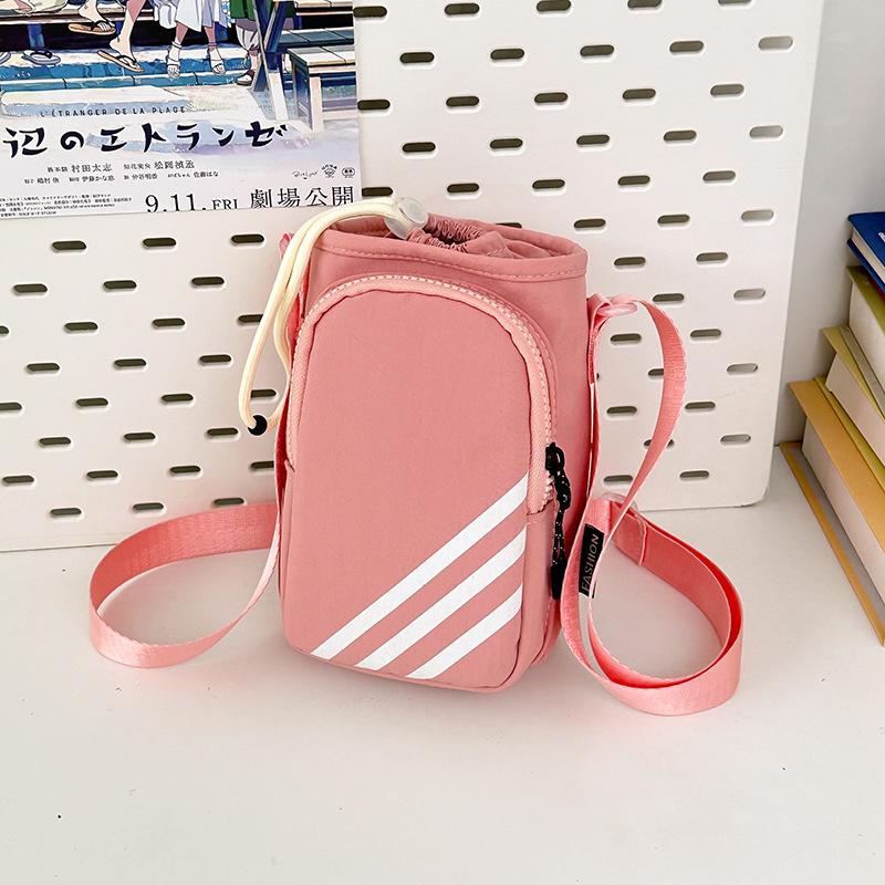 Ny 2025 vår och sommar mobiltelefonväska crossbody axel mobiltelefon myntväska multifunktionell fritid utomhus sportväska bärbar