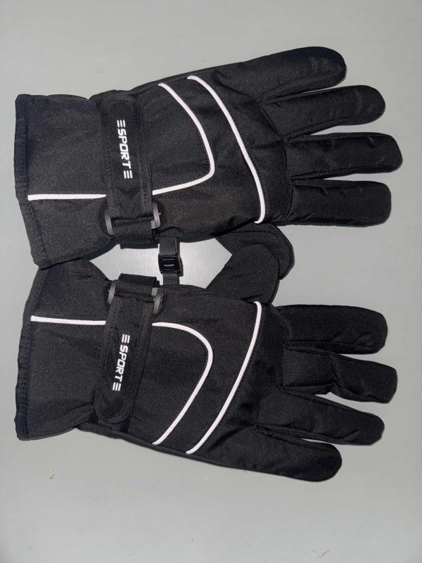 

Men s AND WOMEN S Professional Winter Warm Skiing Gloves Warm Snow Gloves Waterproof Motorcycle Gloves Winter Gloves Men чёрный