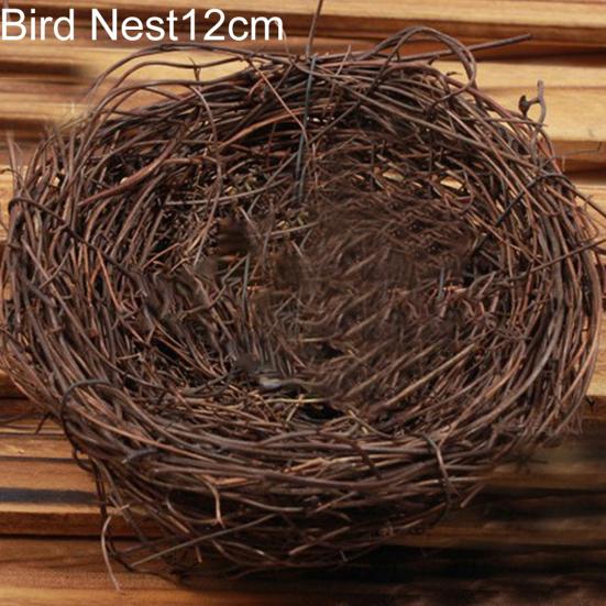 Niedliche DIY Miniatur-Feengarten, kleines Vogel-Ei-Nest, Mikro-Landschaftsdekoration