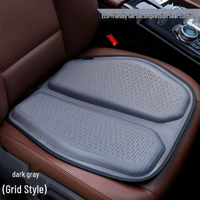 Gel Honeycomb Cooling Seat Cushion: Four Seasons Silicone Comfort Mat for Office or Car