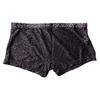 Men Boxer Underwear Low-rise Elastic Waistband Shorts Briefs Solid Color Printing U-convex Panties Breathable See-through Shorts Underwear