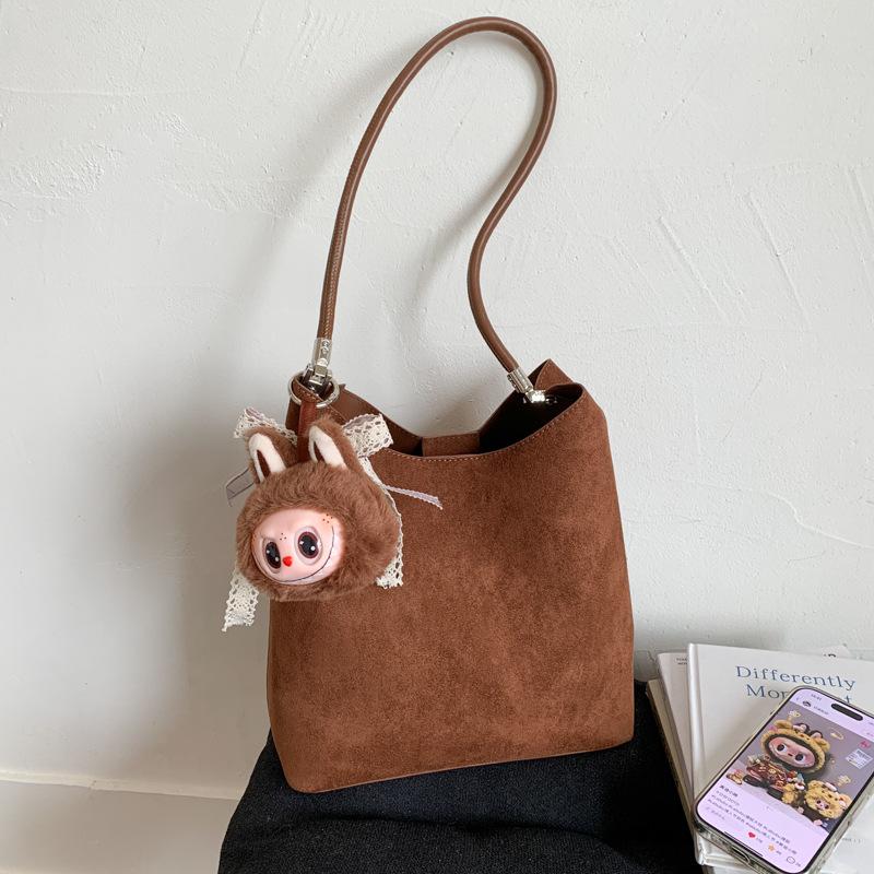 Retro Fashion Casual Tote Bag Women's 2025 Autumn and Winter New Korean Version Versatile Large-capacity Commuting Shoulder Messenger Bag
