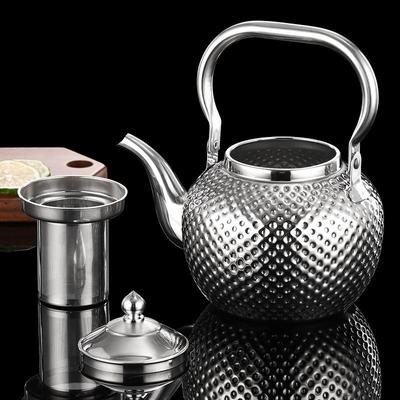Hammer Shape Spherical Handle Stainless Steel With Strainer Household Restaurant Restaurant Induction Cooker Tea Table Kettle