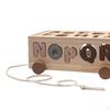 Shape Sorting Toy Wooden Educational Stacker Matching Building Car Puzzle Wood Construction Enhances