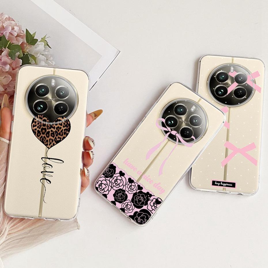 Clear TPU Case For Realme 12+ 12X 12 5G Newest Style Phone Cases For Realme12 5G 12X 12Plus Soft Silicone Covers Bumpers