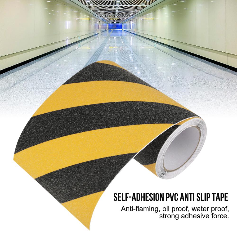 20cm x 5m Selbstklebendes PVC Anti-Rutsch-Band Abriebfest Kleberbeschichteter Sicherheitsbodenbelag