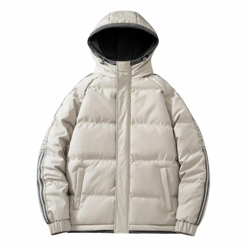Cotton Clothes Men's New Winter Down Cotton Jacket Loose Thickened Cotton Clothes Bread Clothes Jacket