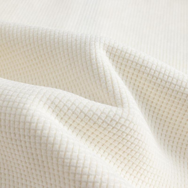 Anta Half High Neck Waffle Sweatshirt Unisex tops 152618721-1