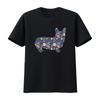Corgi Floral T Shirt for Dog Moms Royal Design Lovers Pet Present Birthday Valentines Day Cute vintage Washed streetwear