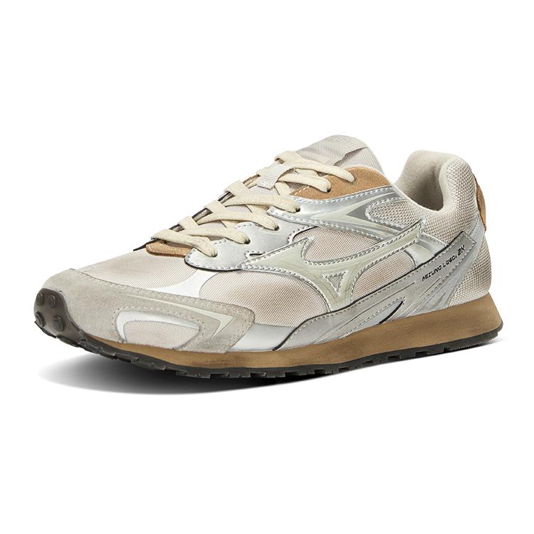 Mizuno LG 60S 2K Comfortable Versatile Vintage Design Training Thin Sole Wear-Resistant Low-Top Lifestyle Casual Shoes Unisex Sneaker D1GH242101