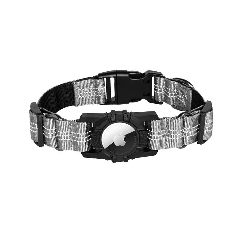 

Защитный чехол для ошейника для собаки Apple Airtag Large: 41-52*2.5CM, 92g серебряный