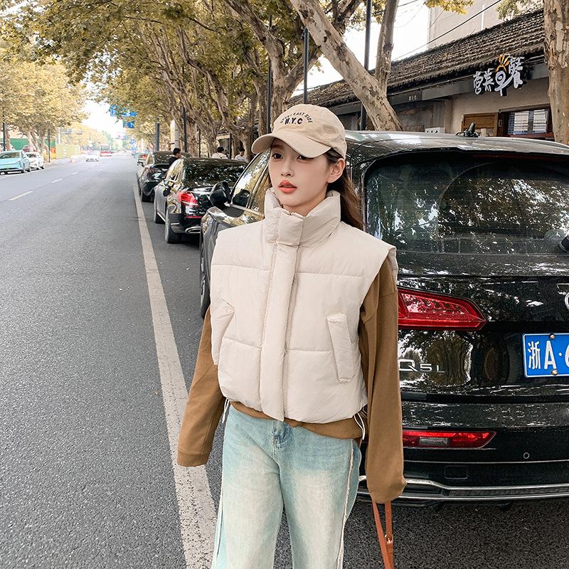 Vest Women's Short New Loose Small Vest Vest Winter Coat