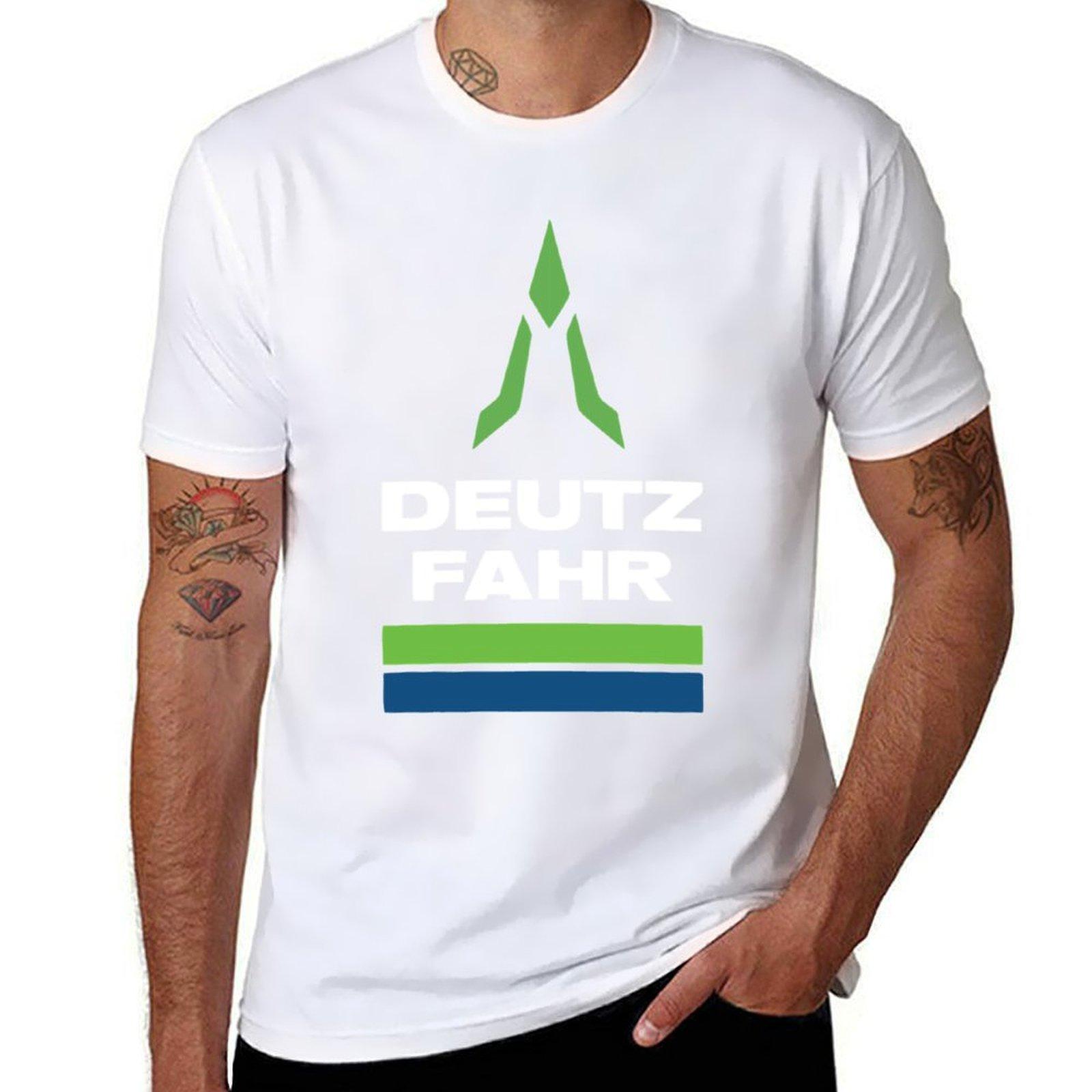 BenberFashion Deutz Fahr T-shirt Sublieme Zomer Tops Hippie Kleding Heren Grote Maten T-shirts 4XL