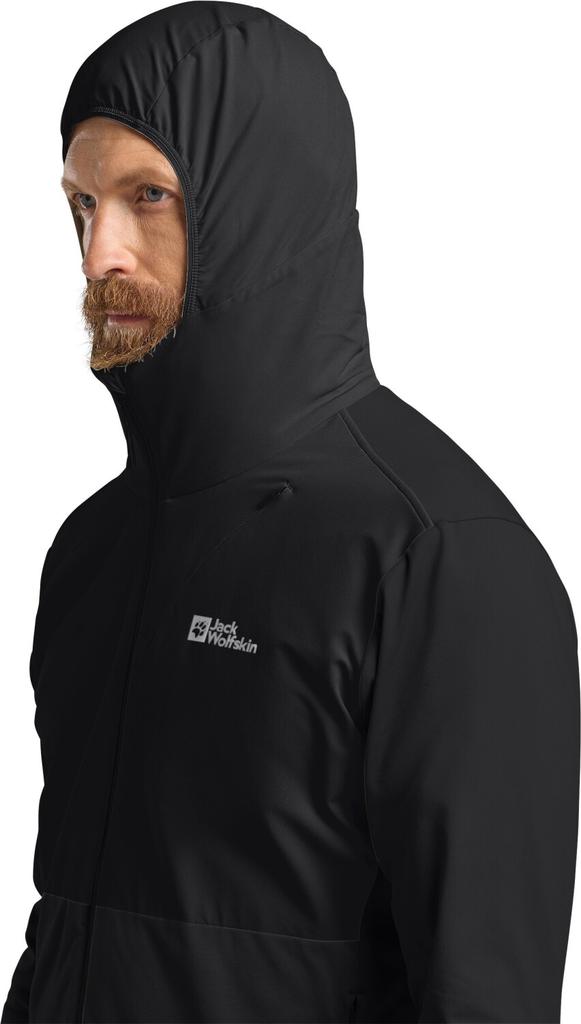 Куртка Jack Wolfskin Prelight Trail Hoody Men (A63791) черная