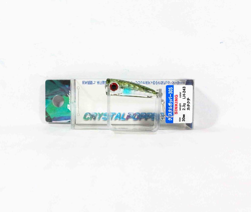 Bassday Crystal Popper 30S Potápivá nástraha 2,3 gramy LH-390 (1295)