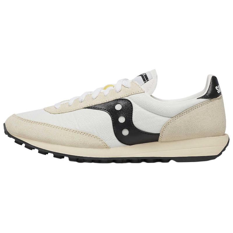 Saucony Trainer 80 unisex low-top casual shoes white black non-slip S70884-9 44