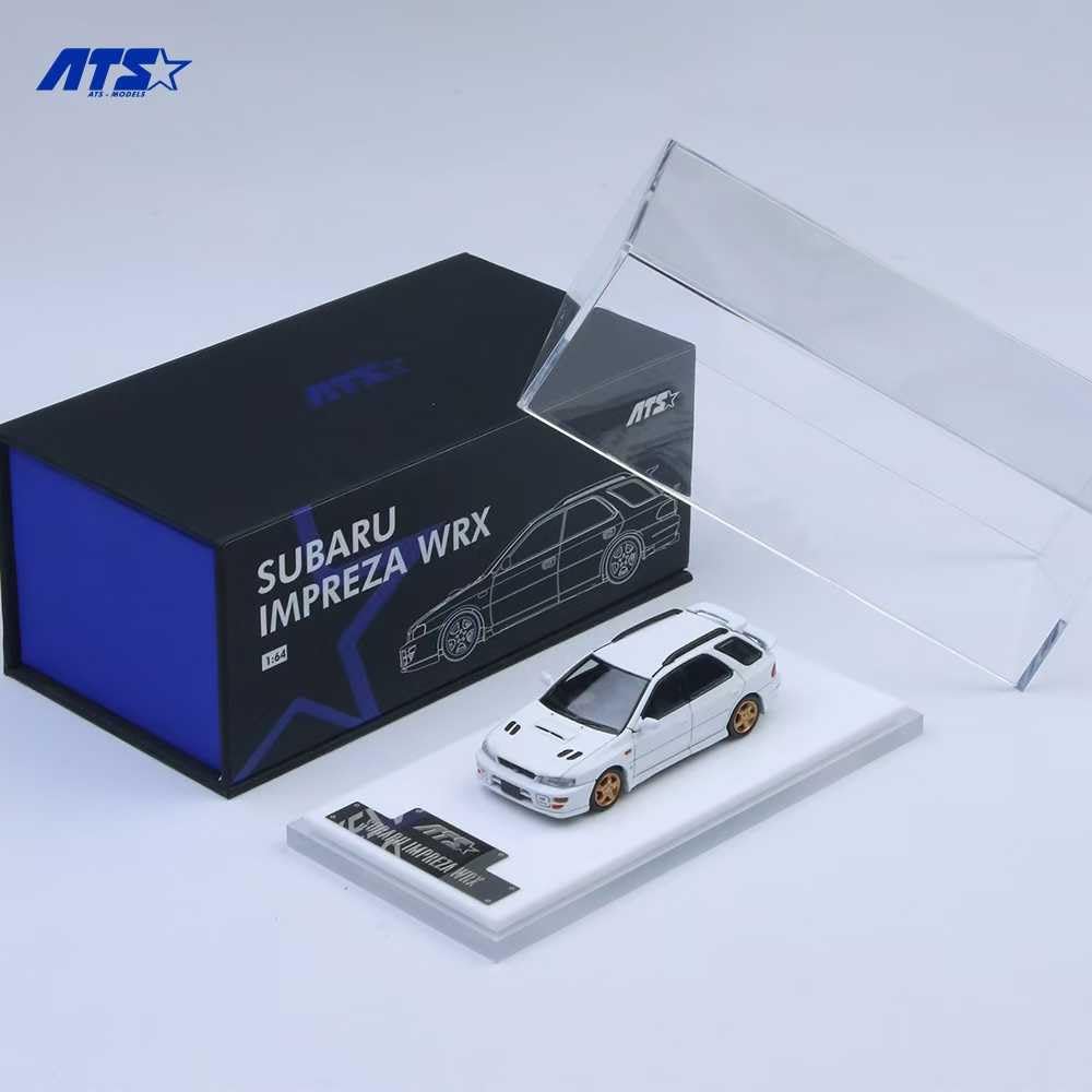 Hobby Japan Subaru Impreza WRX White Finished Model ATS881503 ATS-MODELS 1/64