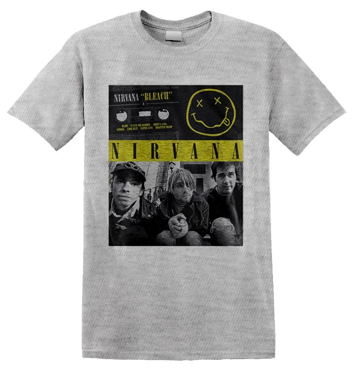 NIRVANA - Футболка Bleach Tape Photo M