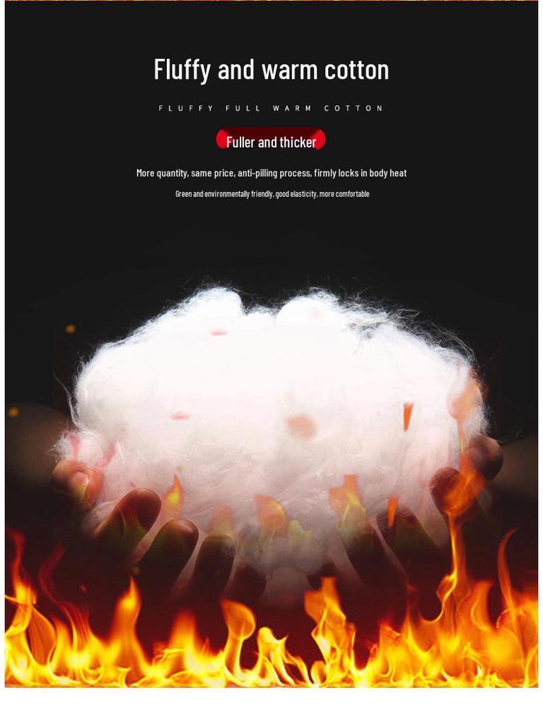 Herren Winter Graphen Baumwolle Verdickte Jacke: Plus Samt, Winddicht, Wasserdicht, Warm, Kälteschutz-Außenbekleidung für das Bergsteigen