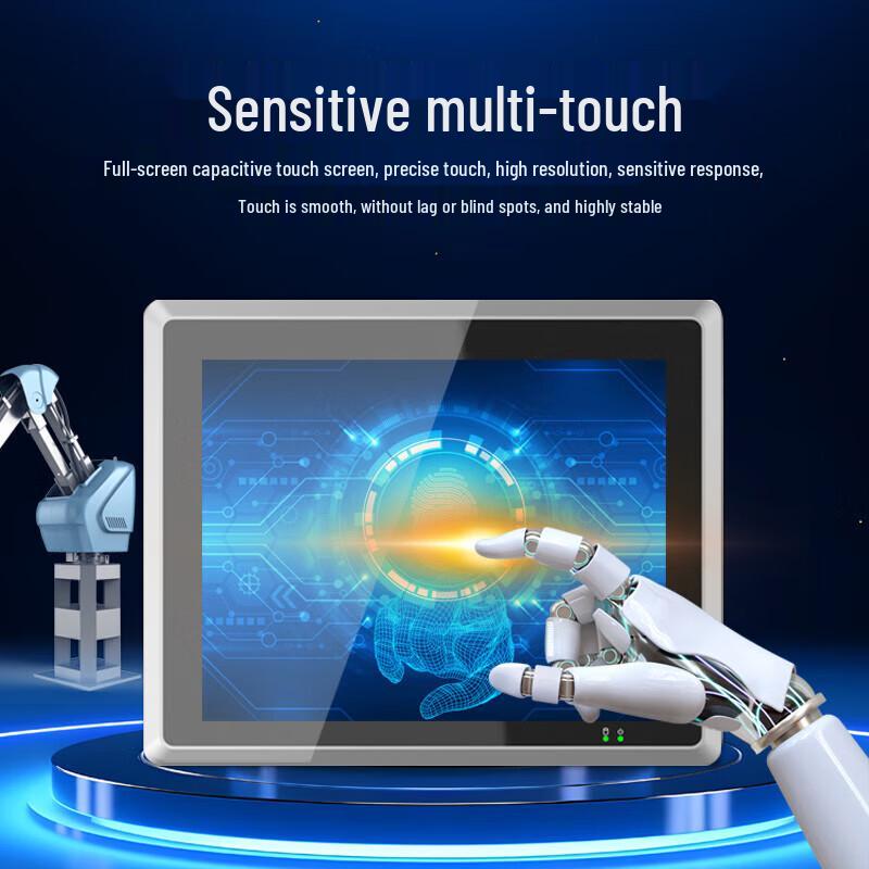 Industrial Touchscreen Panel PC CN plug (adapter included)
